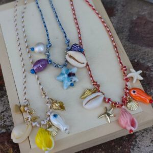 charms fantaisie collier été femme