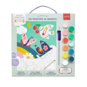 diy peinture numéro enfant licorne super héros chat kawaï