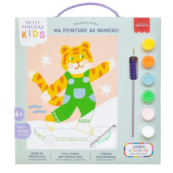 Petit pinceau peinture au numéro enfant – Image 6