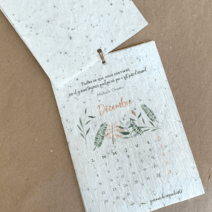 Calendrier à planter